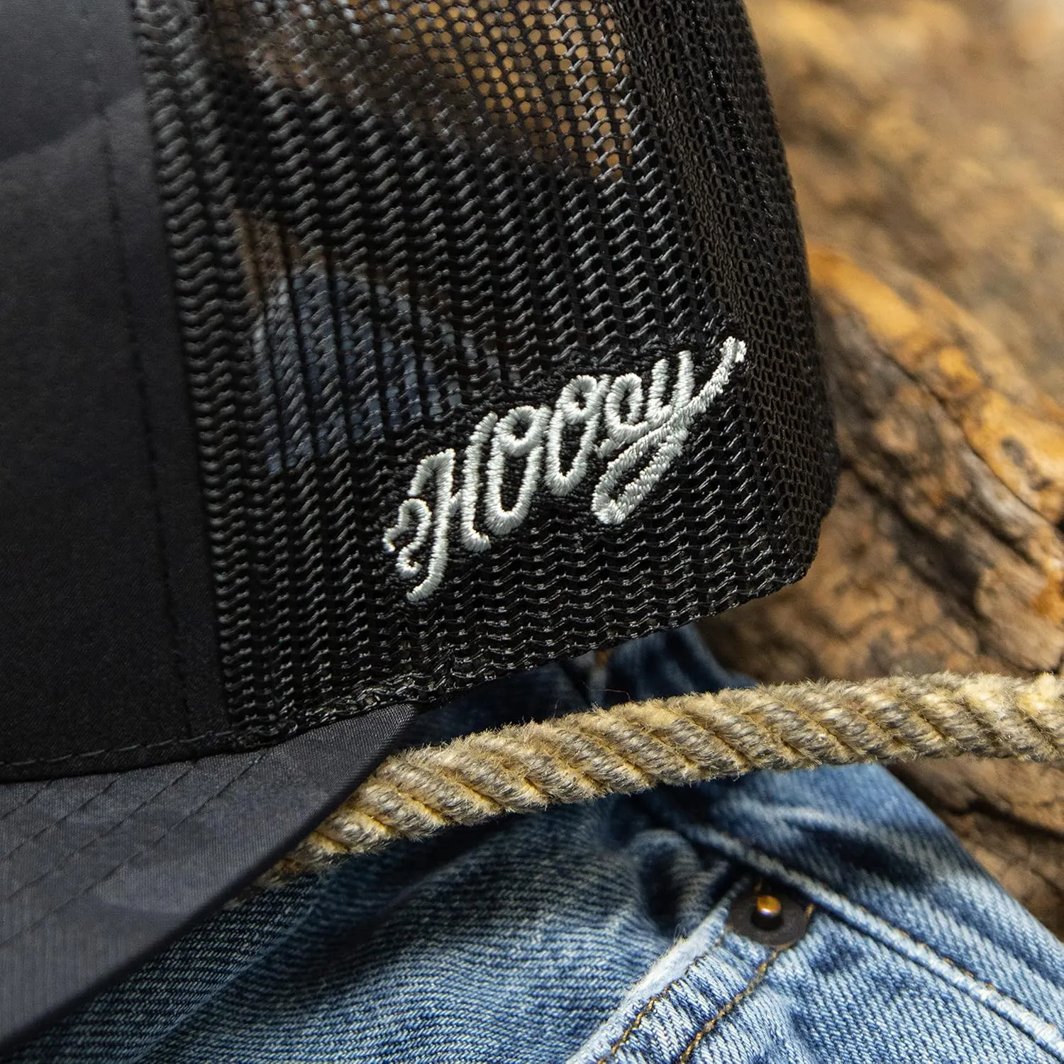 HOOEY Liberty Rope Adjustable Trucker Hat