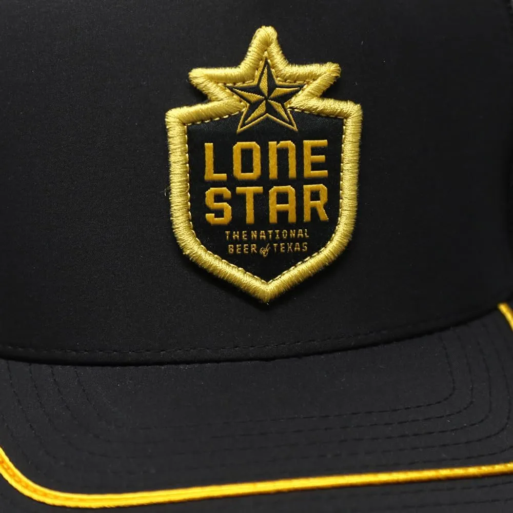HOOEY Lone Star Beer Patch Adjustable Snapback Hat