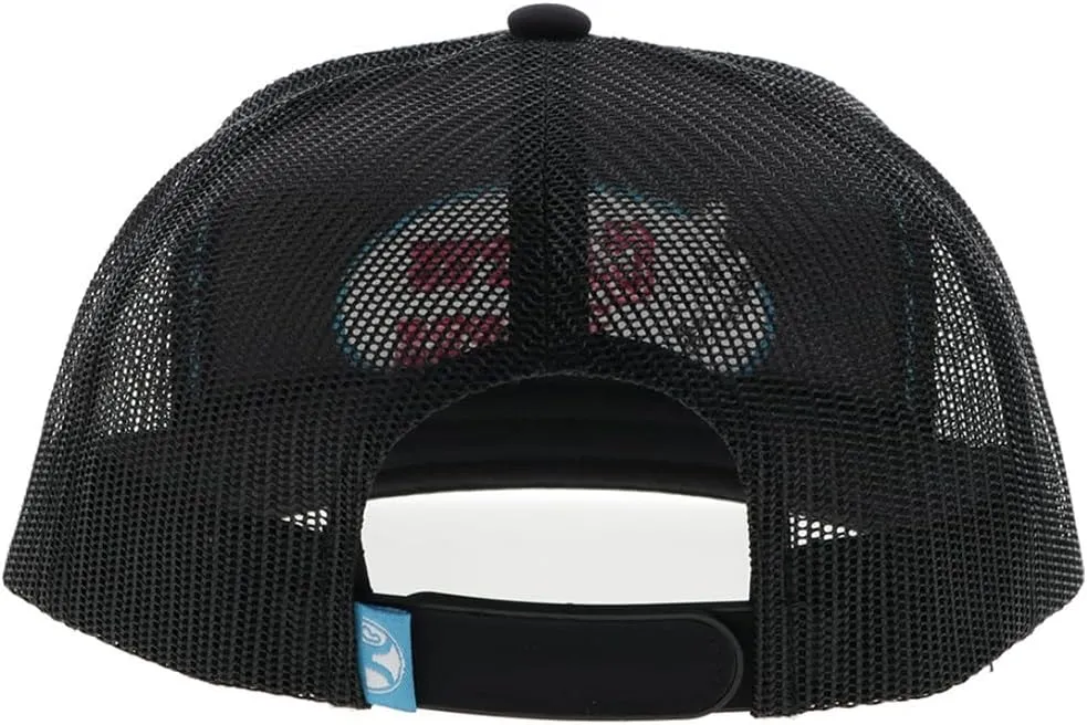 HOOEY Men's Cactus Ropes Circle Patch Adjustable Snapback Hat