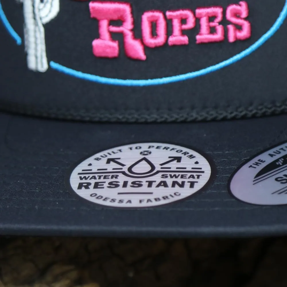 HOOEY Men's Cactus Ropes Circle Patch Adjustable Snapback Hat