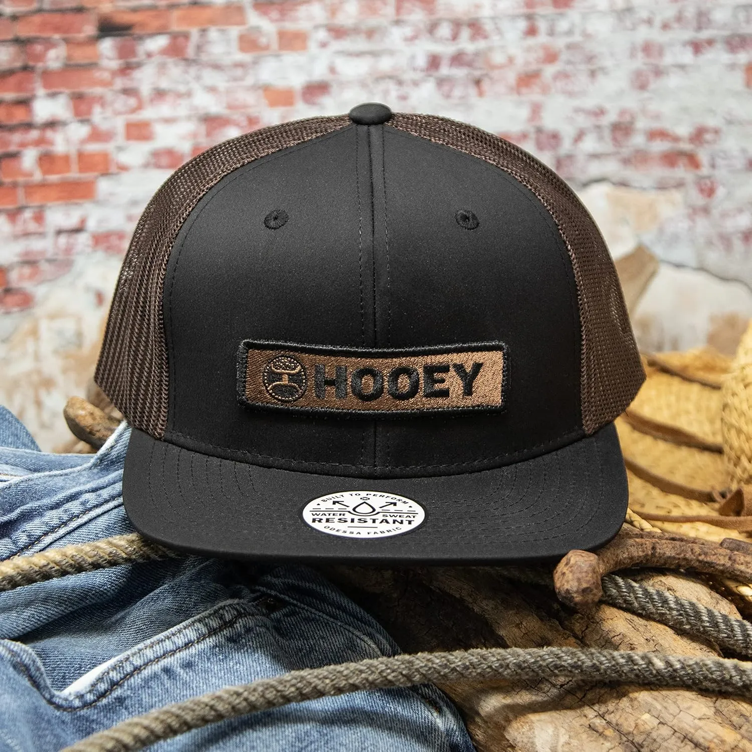 HOOEY Men's Lock Up Adjustable Snapback Hat