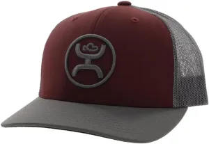 HOOEY O Classic 6-Panel Adjustable Trucker Hat w/Logo