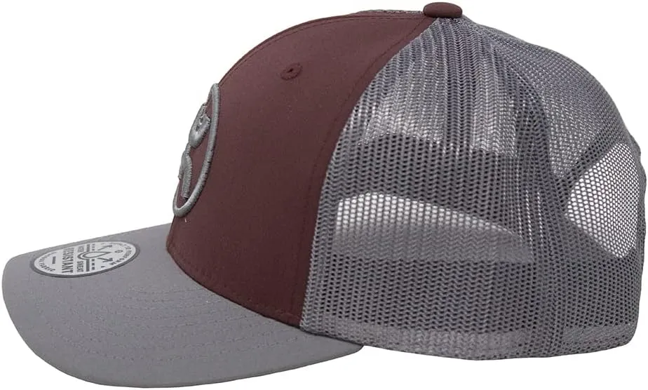 HOOEY O Classic 6-Panel Adjustable Trucker Hat w/Logo