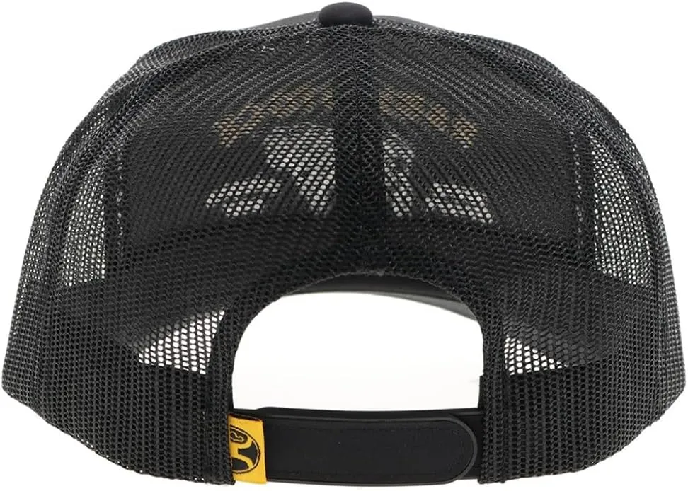 HOOEY Rank Stock Adjustable Snapback Mesh Back Trucker Hat