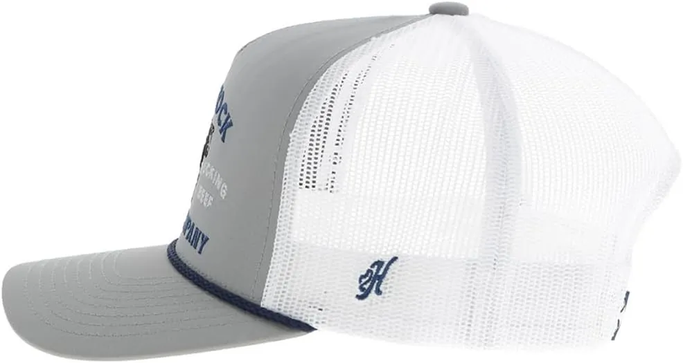 HOOEY Rank Stock Adjustable Snapback Mesh Back Trucker Hat