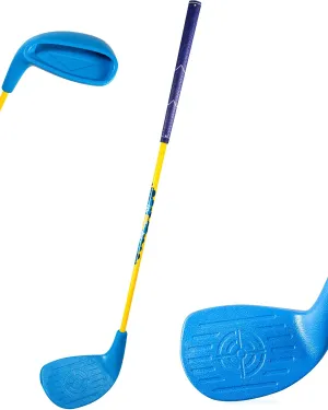 HOTWIND Backyard Golf Game Club 1 Pack with 5”x 3.5” Oversize Heads and 28” Lightweight Carbon Shaft for Kids Play Outdoor Golf Yard Game in Grass Parks and Yards Hit Plastic and Foam Balls