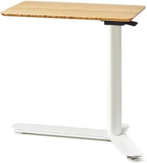 Humanscale Float Mini Table - Compact Height Adjustable Desk (Standard Glides)