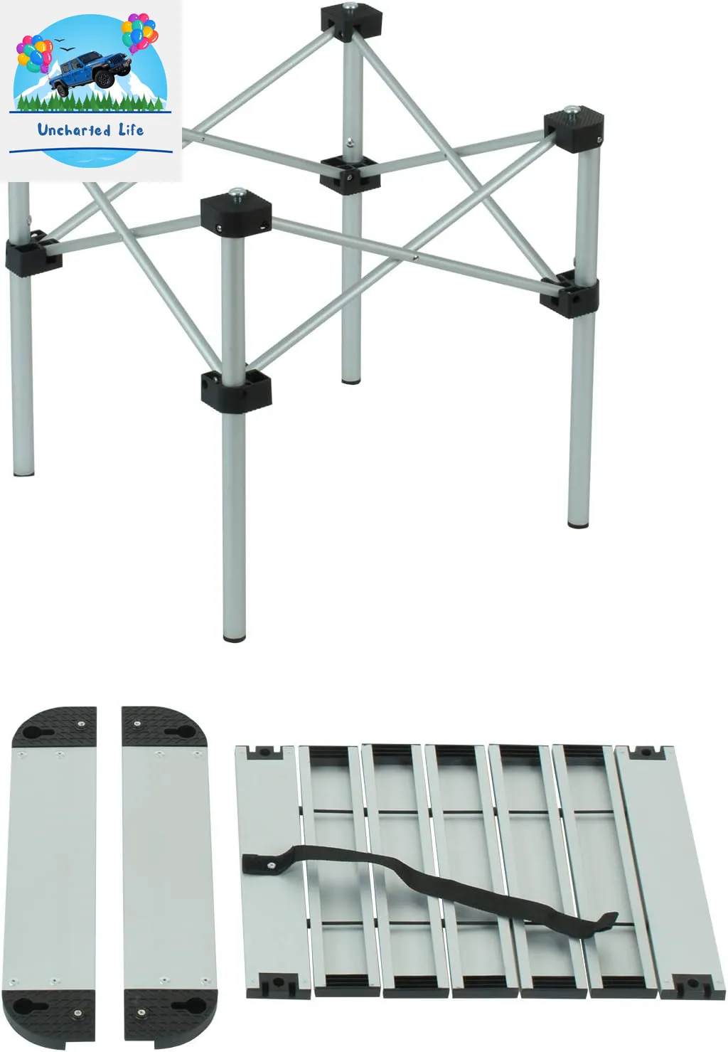 iClimb Aluminum Folding Table: Essential for Outdoor Activities