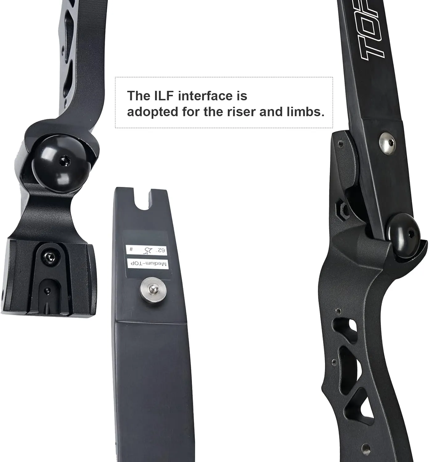 ILF Takedown Recurve Bow for Adult & Youth Beginner,Bow and Arrow Set 62" Recurve Hunting Bow for Outdoor Training Practice Right Hand
