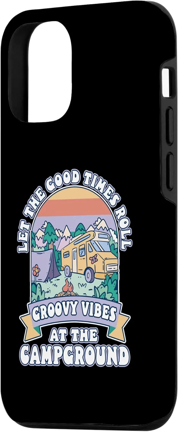 iPhone 15 Campground Tent Camping Campfire Case
