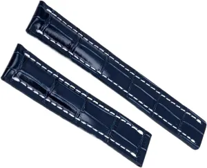 Italy Genuine Leather watch band for Breitling Premier B01 Colt Chronograph Avenger AVIATOR Strap with 316L Stainless Steel buckle 22/24mm