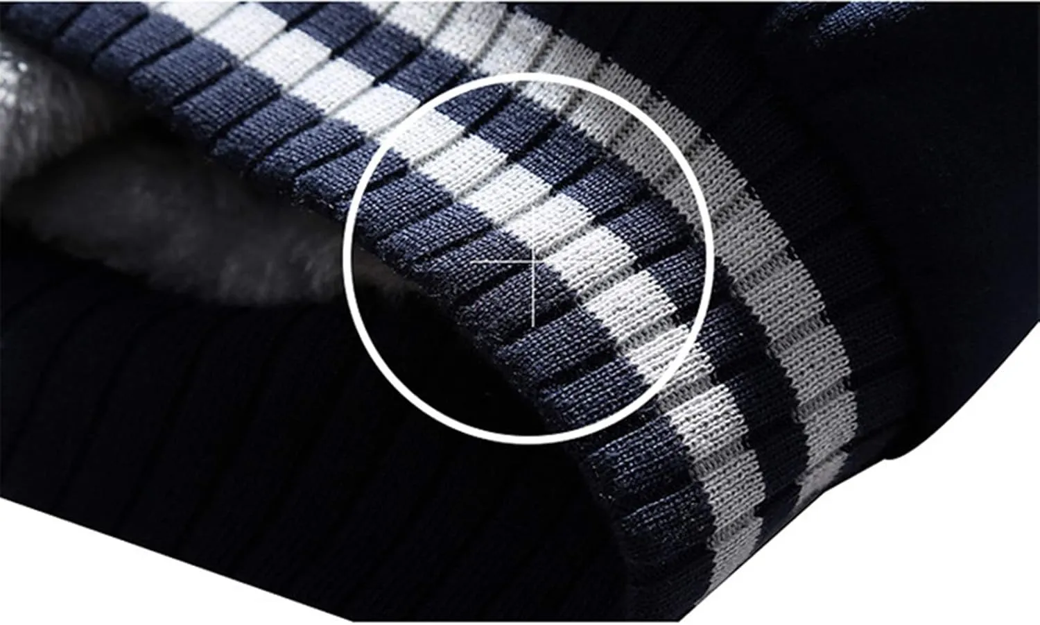 JiangWu Hoodies for Men Winter Heavyweight Fleece Sherpa Lined Zipper Sweatshirt Jackets