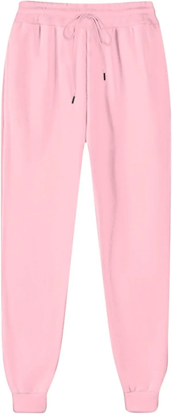 Joggers for Women Plus Size Lightweight Workout Sweatpants Casual Cinch Bottom Sweatpants Fall Fashion Outfits