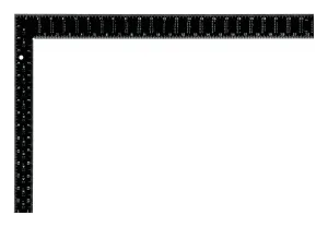 Johnson Level & Tool CS9 Steel Framing Square, 16" x 24", Silver, 1 Square