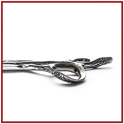 Kamisori Beauty - Diablo II Left Handed Professional Shears - 5.0, 5.5, or 6.0 with Takefu Cobalt steel (Made in Japan) (5.5 Lefty)