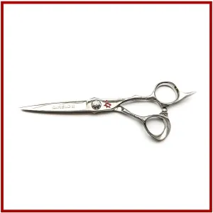 Kamisori Diablo II Professional Beauty Shears - 5.0, 5.5, or 6.0 with Takefu Cobalt steel (Made in Japan) (6.0 In.)