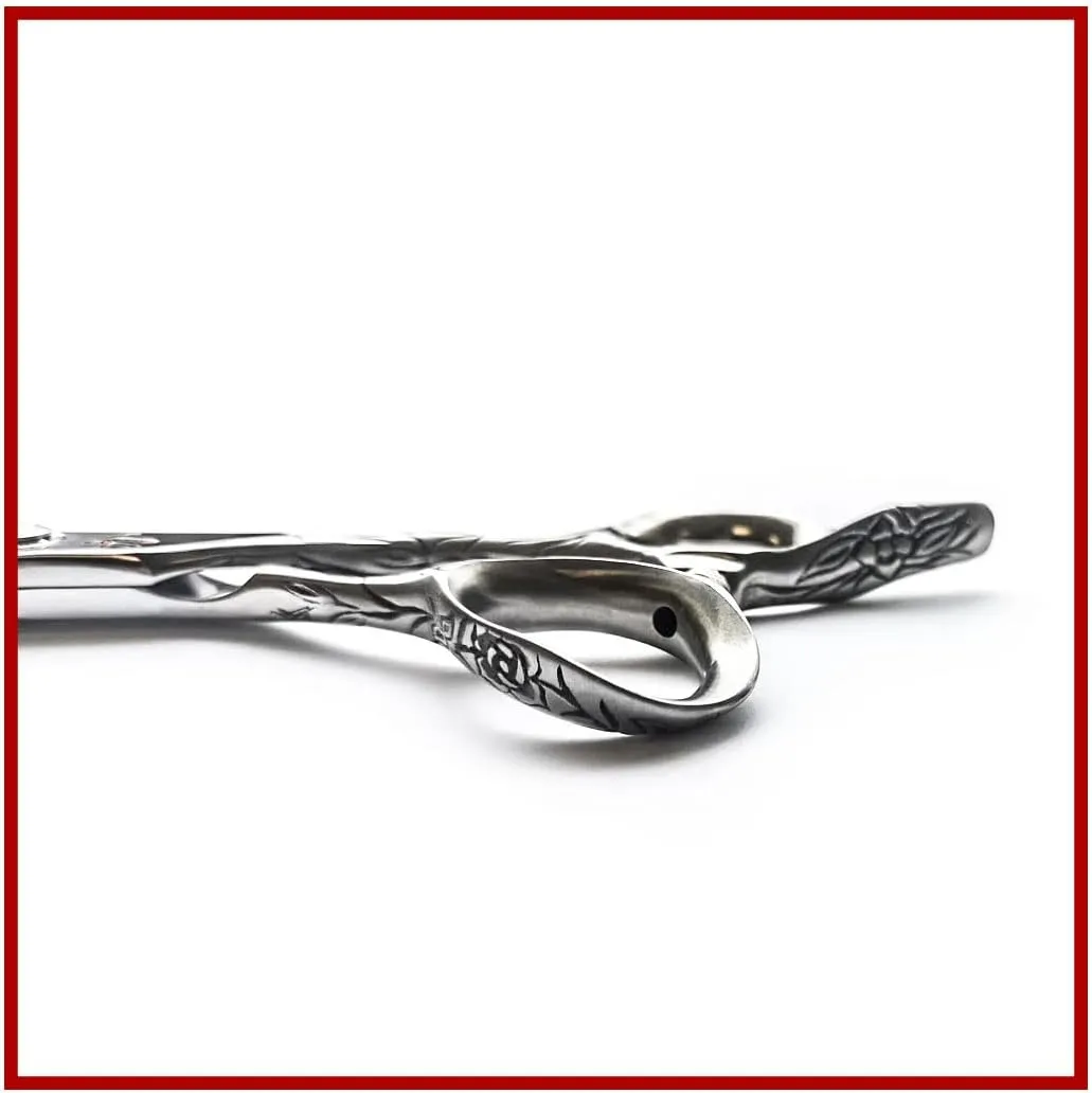 Kamisori Diablo II Professional Beauty Shears - 5.0, 5.5, or 6.0 with Takefu Cobalt steel (Made in Japan) (6.0 In.)