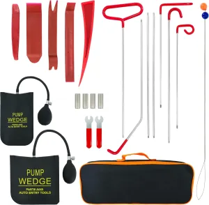 KDO 22Pce Car Repair Tool Kit,Portable Emergency Tool with Carrying Bag