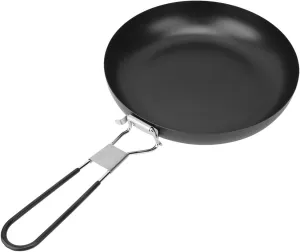 Keenso Camping Pan,Non-Stick Pan with Folding Handle Camping Cookware for Camping