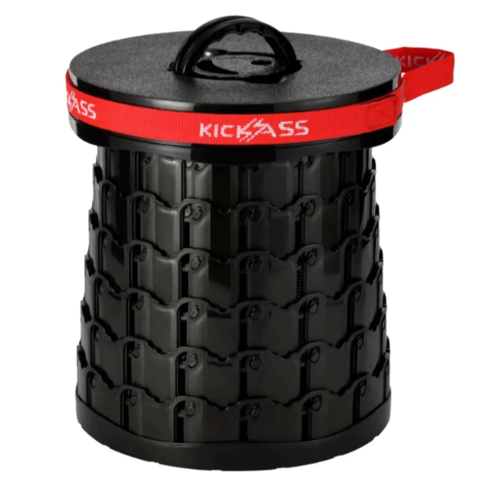 KickAss Portable Outdoor Pop Up Stool- 2 Stools