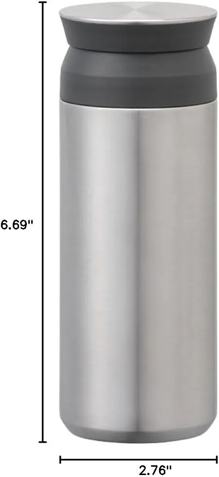 Kinto 20931 Travel Tumbler, 11.8 fl oz (350 ml), Stainless Steel, Vacuum Double Wall Construction, Heat and Cold Retention