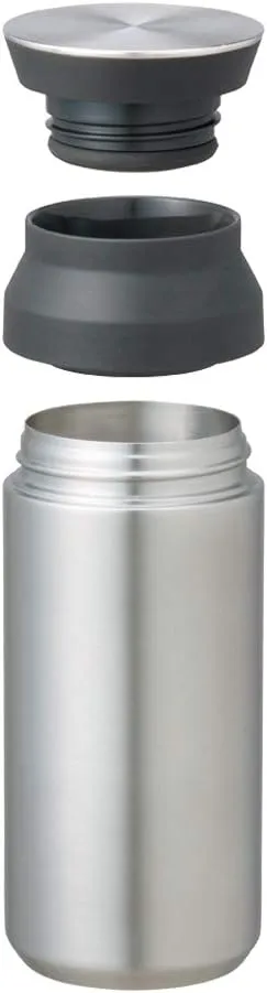 Kinto 20931 Travel Tumbler, 11.8 fl oz (350 ml), Stainless Steel, Vacuum Double Wall Construction, Heat and Cold Retention