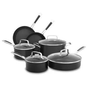 KitchenAid KC2H1S10KD Hard Anodized Non-stick 10Pc Midnight Black