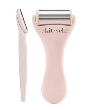 Kitsch Dermaplaning Tool & Ice Roller for Face with Discount