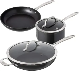 KUHN RIKON 31687 Easy Pro Cookware Set, Induction, Aluminium, Aluminium