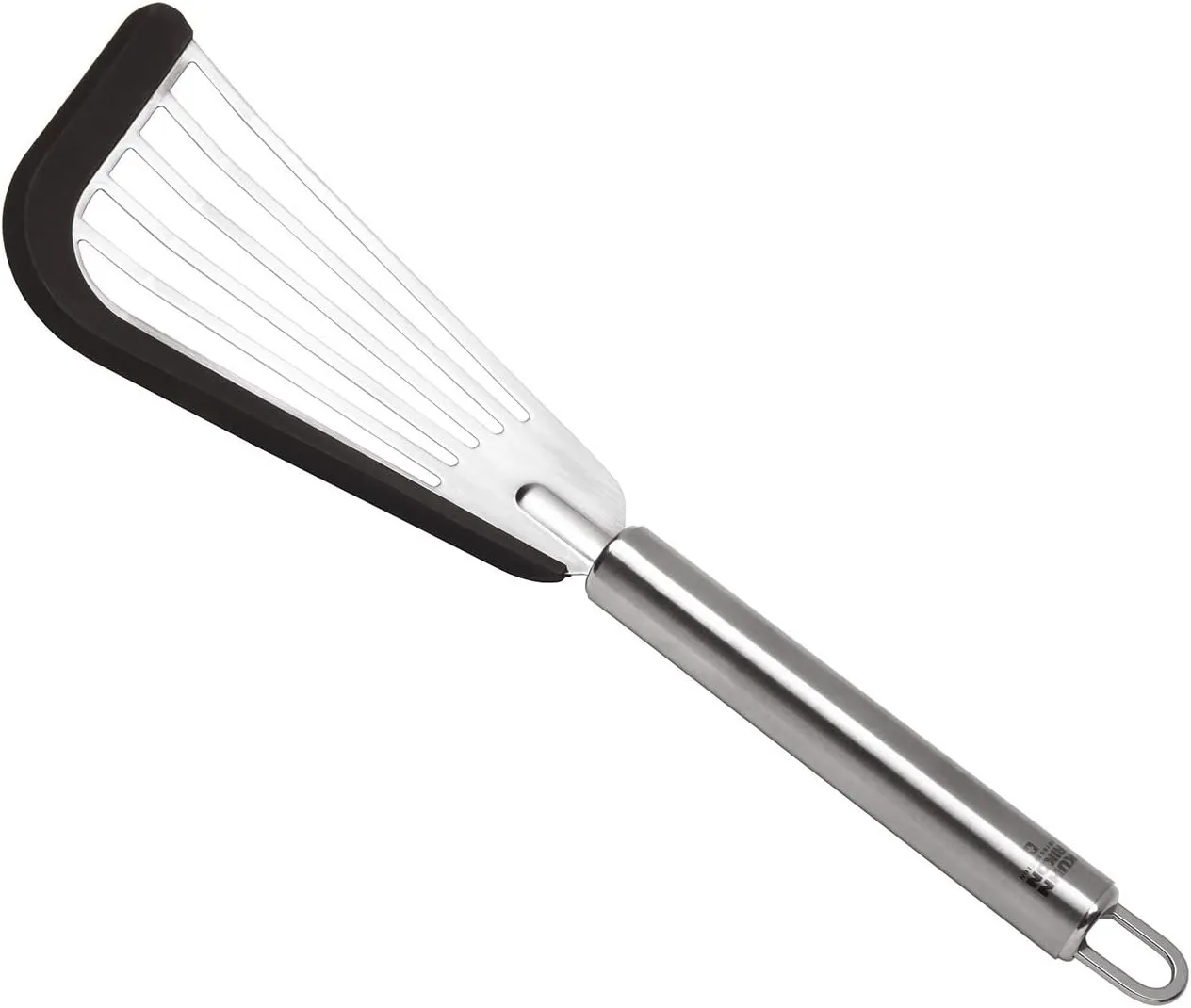Kuhn Rikon Soft Edge Slotted Spatula, Graphite