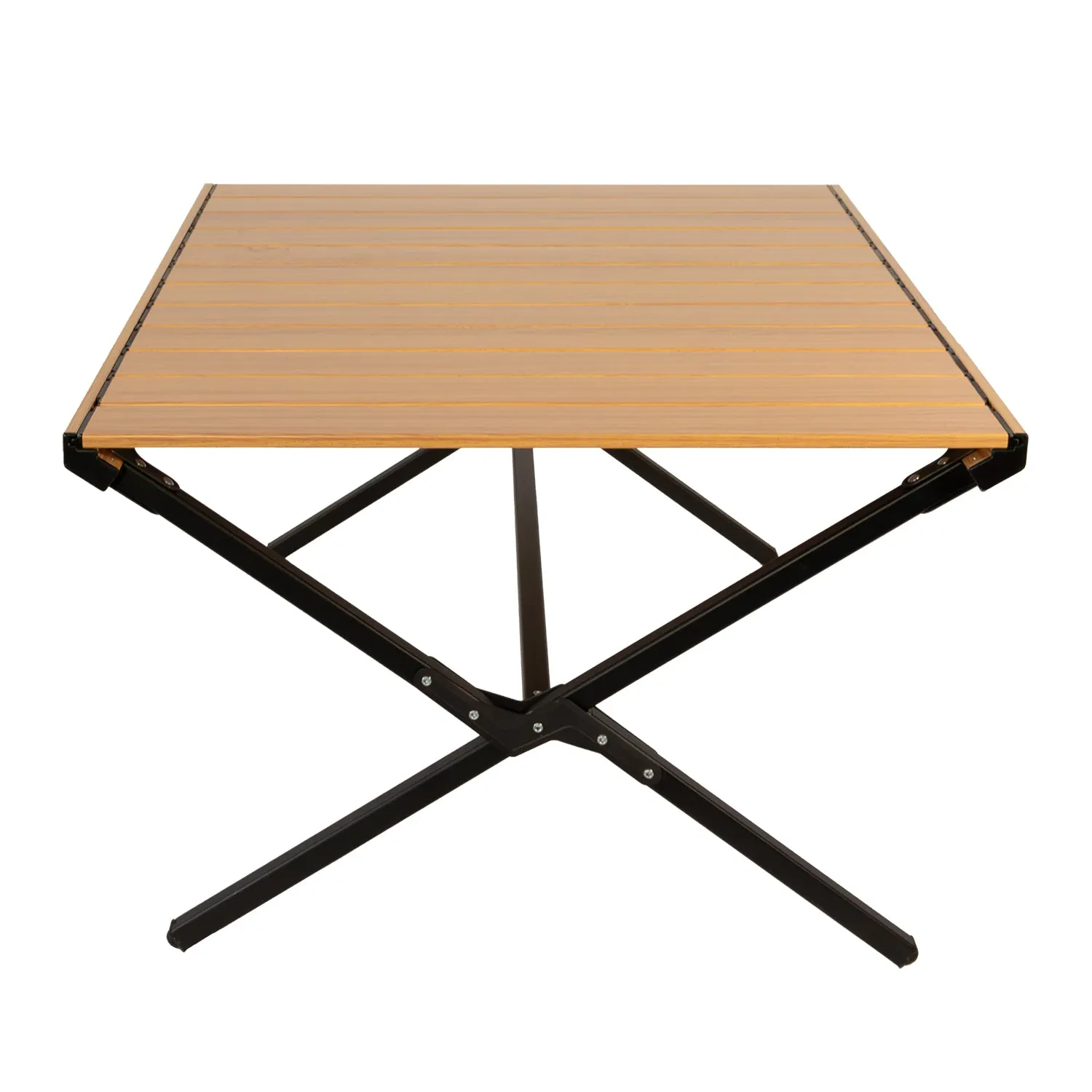 Kuma Camp Crew Coffee Table Bamboo and Black