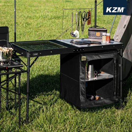 KZM Iron Mesh Cabinet Kitchen Table