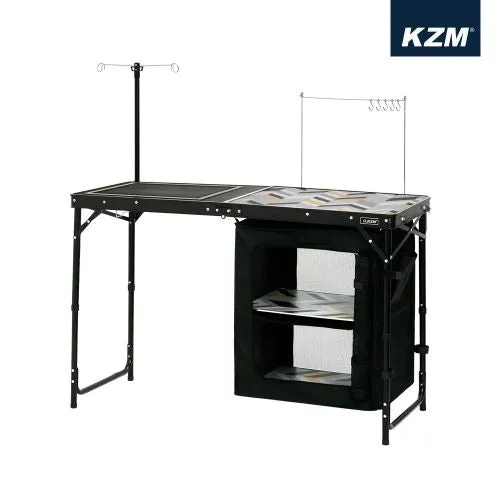 KZM Iron Mesh Cabinet Kitchen Table