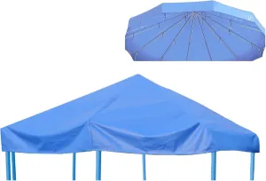 Large Trampoline Canopy Trampoline Sun Shade Cover Outdoor Rainproof Snow Tent Trampolines Sun Protection Ceiling Cloth