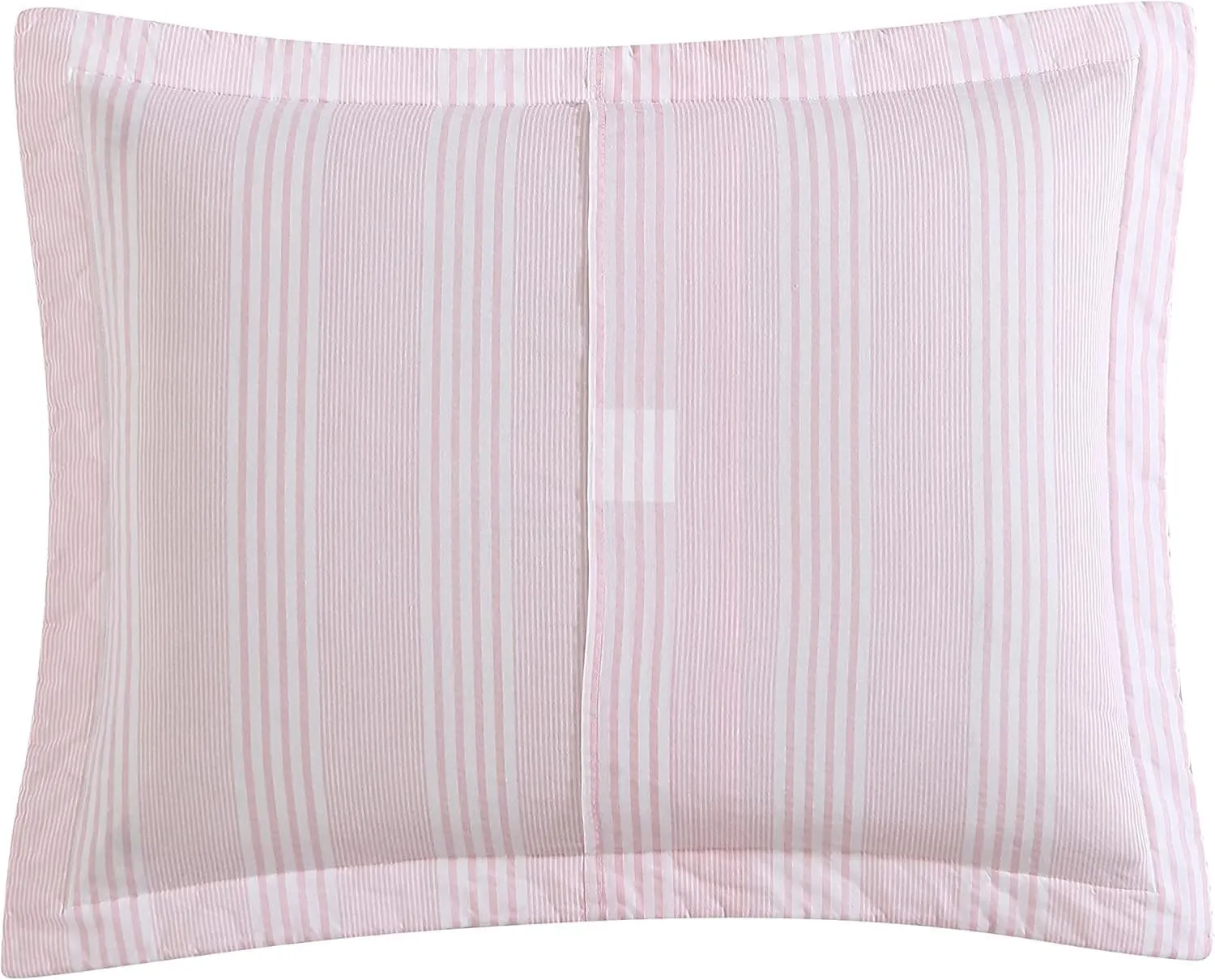 Laura Ashley - Queen Quilt Set, Reversible Cotton Bedding with Matching Shams, Lightweight Home Decor for All Seasons (Bedford Pink, Queen)