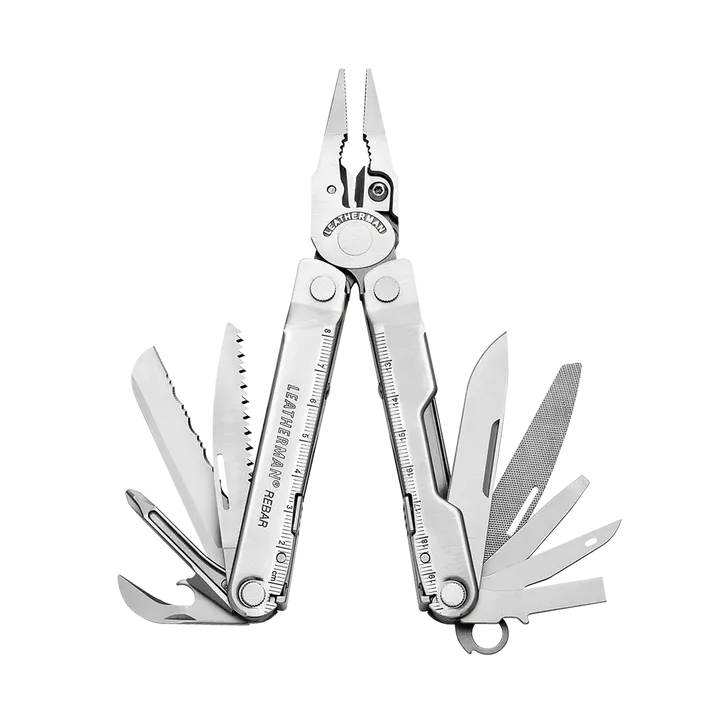 Leatherman Rebar® Multi-Tool w/ Nylon Pouch - Stainless Steel