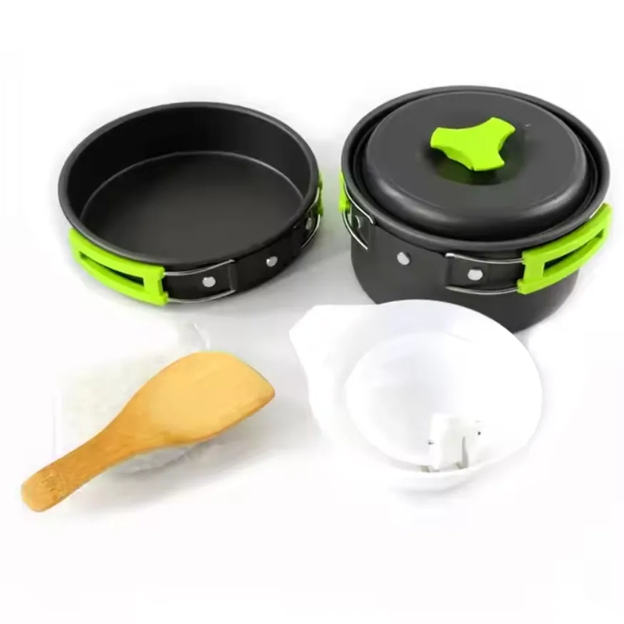 Lightweight Aluminum Hiking Cookware Set
