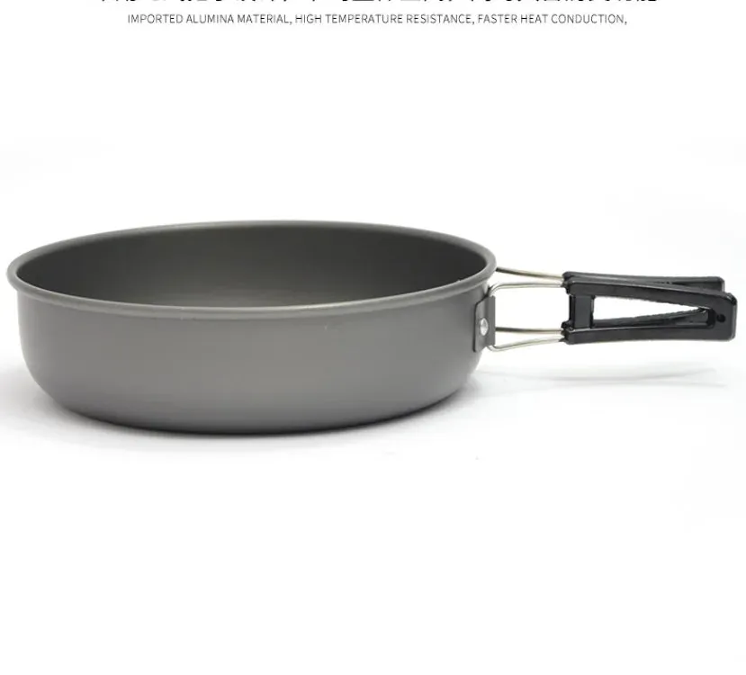Lightweight and Portable Camping Cookware Set for 1-7 Persons