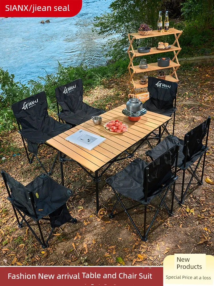 Lightweight Foldable Portable Picnic - New Year promotion & Spring promotion Table Round