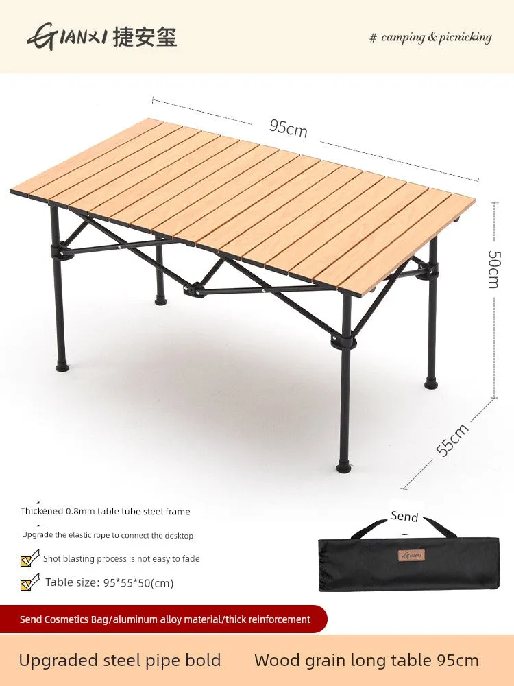 Lightweight Foldable Portable Picnic - New Year promotion & Spring promotion Table Round