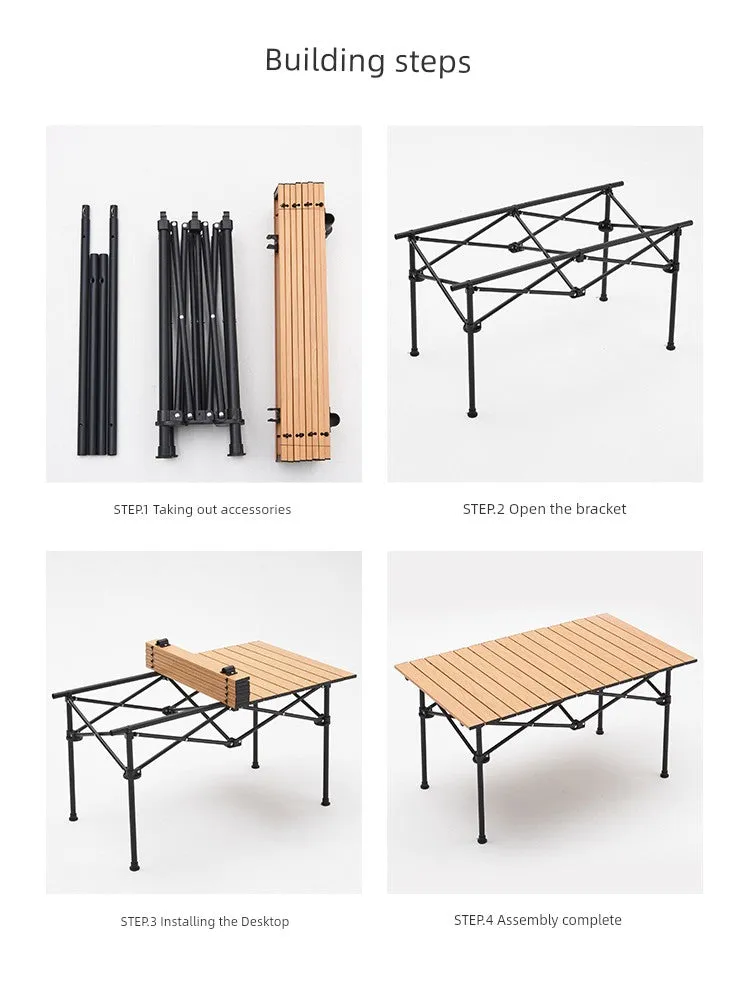 Lightweight Foldable Portable Picnic - New Year promotion & Spring promotion Table Round
