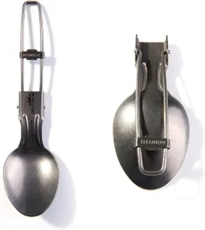 Lightweight Outdoor Camping Cookware Folding Spoon