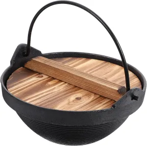 Lightweight Portable Cast Japanese Cookware Set Non-stick for Family Gathering Picnic Hone