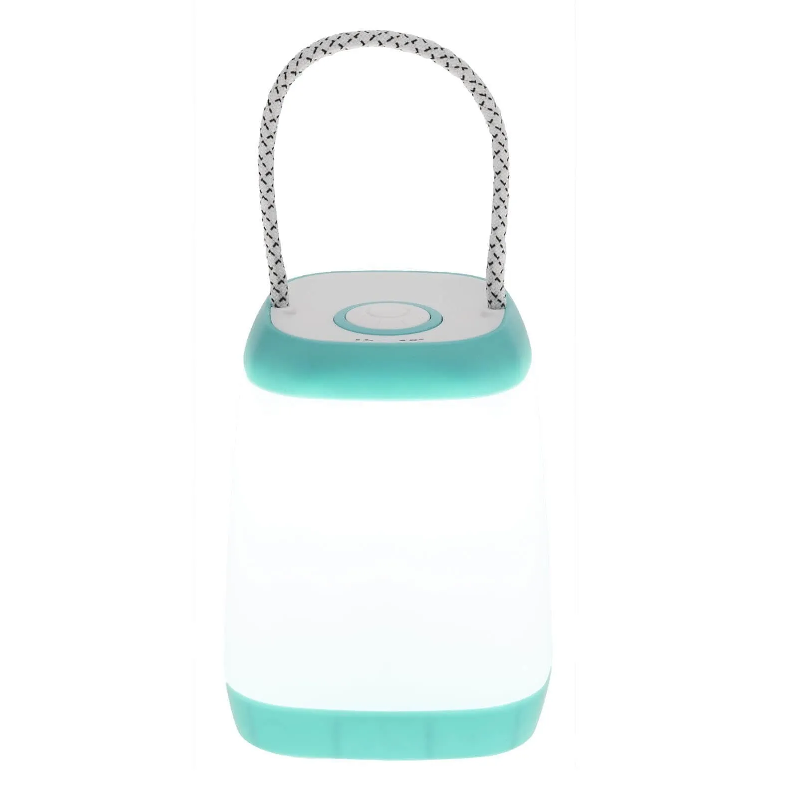 LitezAll Square Mini Lantern with Rope handle
