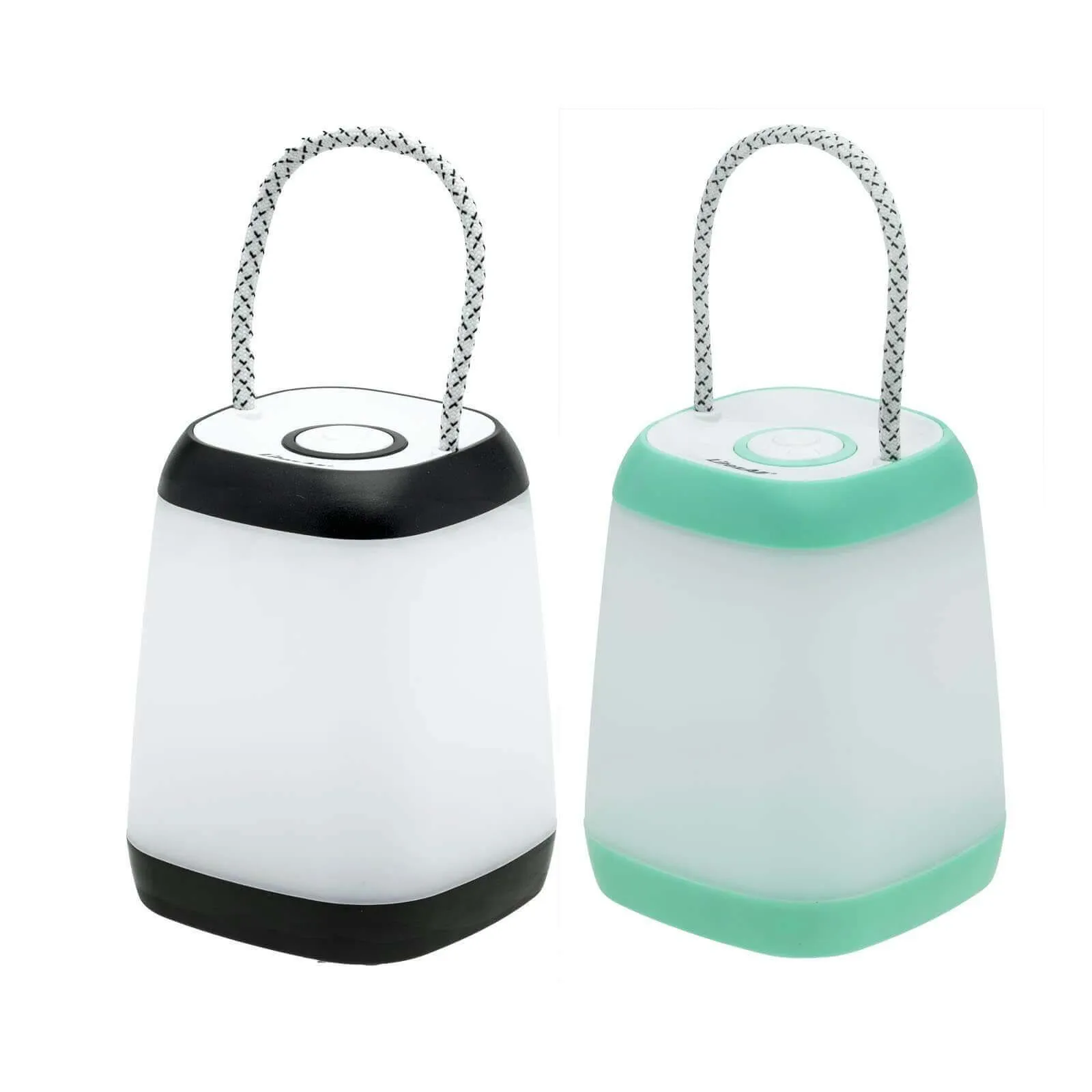 LitezAll Square Mini Lantern with Rope handle
