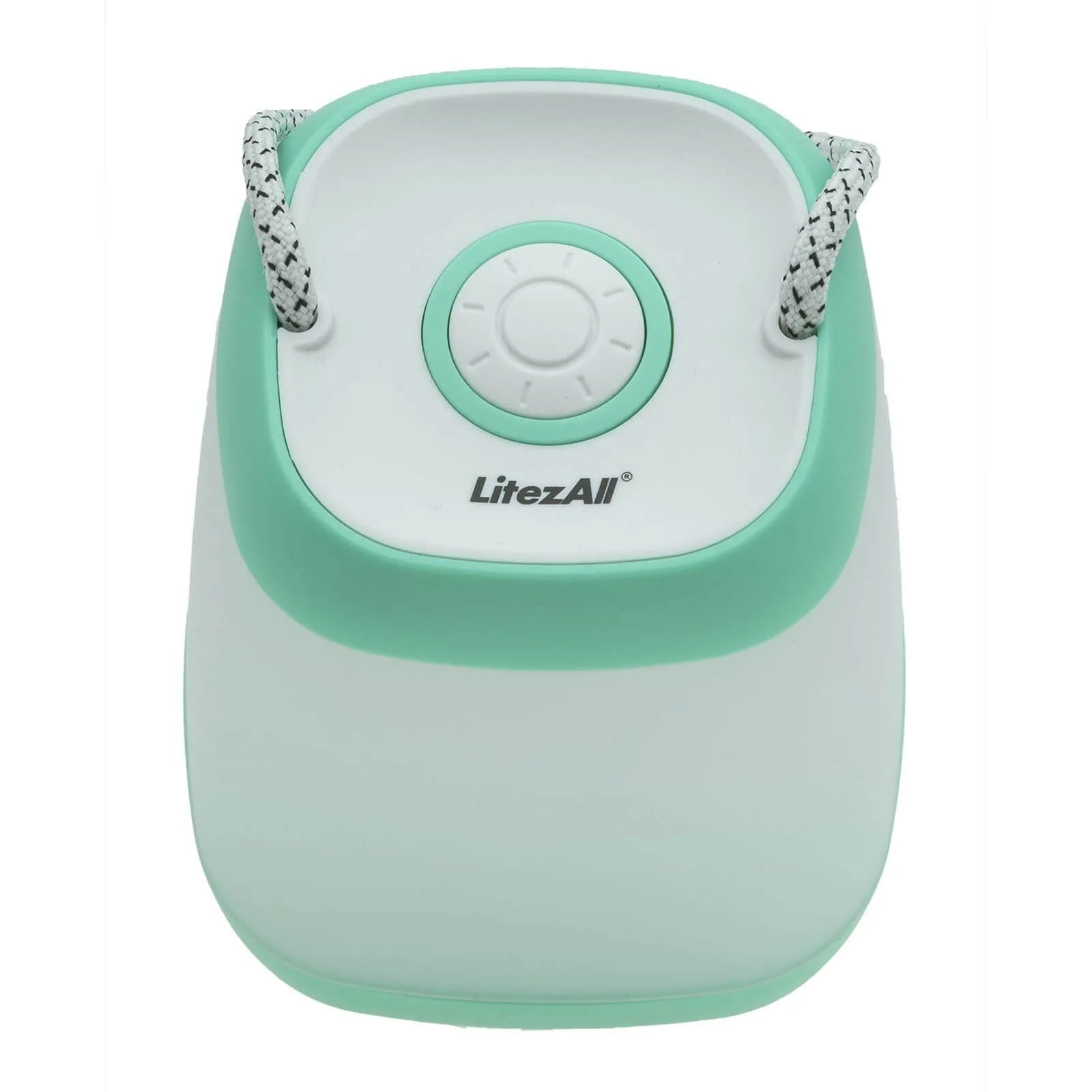 LitezAll Square Mini Lantern with Rope handle