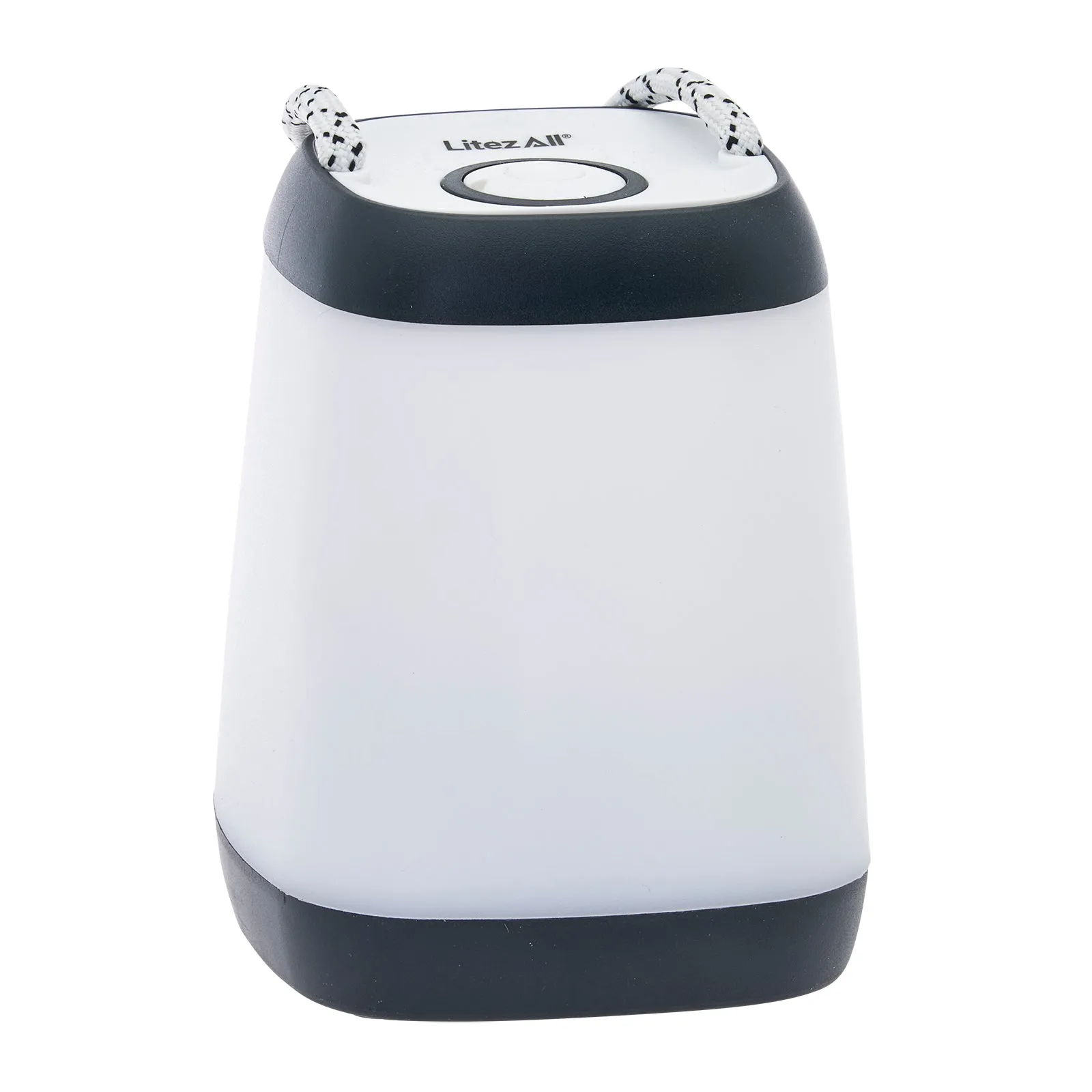 LitezAll Square Mini Lantern with Rope handle