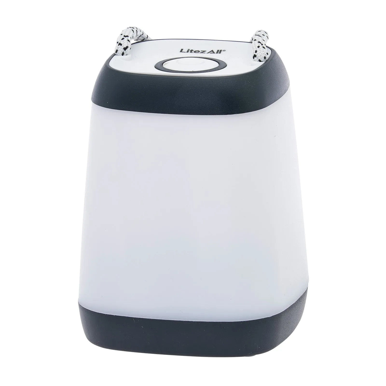 LitezAll Square Mini Lantern with Rope handle
