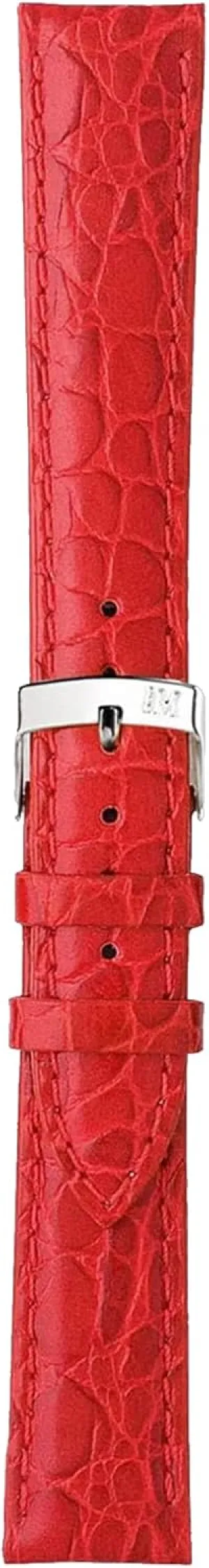 Liverpool Crocodile Grain Genuine Calf Leather Watch Strap - Stainless Steel Buckle - PERFORMANCE Collection