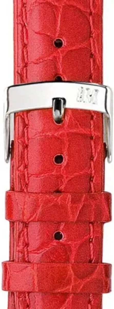 Liverpool Crocodile Grain Genuine Calf Leather Watch Strap - Stainless Steel Buckle - PERFORMANCE Collection